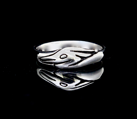 "Heron Profile" SS Ring - Jeff Mckenzie | PNW Fine Handmade Jewelry